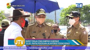 VIDEO : KALATIKU DAMPINGI GUBERNUR SULSEL PANTAU PERCEPATAN PERBAIKAN POROS TEDONG BONGA KE’TE’