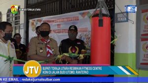 KALATIKU RESMIKAN FITNESS CENTRE KONI TORAJA UTARA