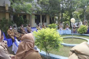 Hari Pertama Kerja, Pjs Bupati Mamuju Lakukan Coffee Morning