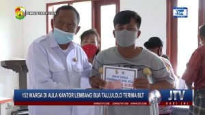 VIDEO : KALATIKU KEMBALI MENYALURKAN BLT TAHAP 5 KE 152 WARGA LEMBANG TALLULOLO