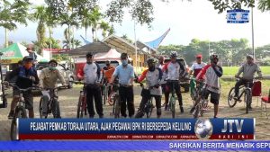 BERITA VIDEO : PERKENALKAN OBJEK WISATA, PEJABAT PEMKAB TORAJA UTARA AJAK PEGAWAI BPK RI BERSEPEDA KELILING