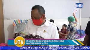 WOW…!!  LAHIR SAAT MENDAFTAR KE KPU, DUA BAYI KEMBAR ASAL BUNTU PEPASAN DIBERI NAMA KALA’ – ETHA. TONTON VIDEONYA