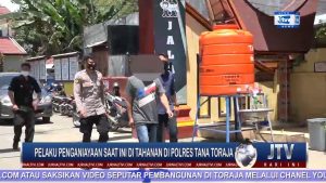 BERITA VIDEO : PELAKU PENGANIAYAAN DI POSKO CALON BUPATI TANA TORAJA DIRINGKUS POLISI