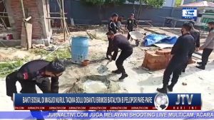 BERITA VIDEO : SAMBUT PERAYAAN MAULID, PERSONIL POLRES TORAJA UTARA DAN BRIMOB GELAR BAKSOS DI MASJID BOLU