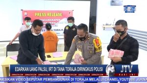 BERITA VIDEO : EDARKAN UANG PALSU KARENA HIMPITAN EKONOMI, IRT DI TANA TORAJA DIRINGKUS POLISI
