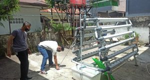 Berinovasi ditengah Pandemi Covid-19, Polres Toraja Utara Kembangkan Tanaman Hidroponik Dengan Cara Unik