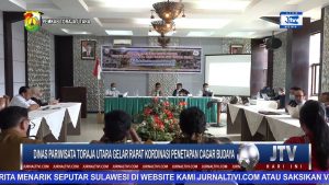 BERITA VIDEO : DINAS PARIWISATA TORUT, GELAR RAPAT KOORDINASI PENETAPAN CAGAR BUDAYA