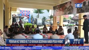 BERITA VIDEO : BKO PENGAMANAN PILKADA DI TORAJA UTARA, PERSONIL BRIMOB RAYAKAN HUT 75 SECARA SEDERHANA