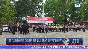 BERITA VIDEO : PJS. BUPATI TORAJA UTARA PIMPIN APEL SIAGA BENCANA 2020 DI MAKO POLRES TORAJA UTARA