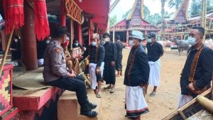 Tak Mengantongi Izin, Acara Rambu Solo’ di Sa’dan Kembali Dihentikan Polisi