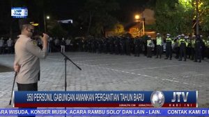 BERITA VIDEO : APEL PERSIAPAN PENGAMANAN PERGANTIAN TAHUN, POLRES TORAJA UTARA TURUNKAN 350 PERSONIL GABUNGAN