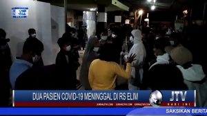 BERITA VIDEO : DIVONIS MENINGGAL KARENA COVID-19, KELUARGA PASIEN PROTES DEPAN RUMAH SAKIT