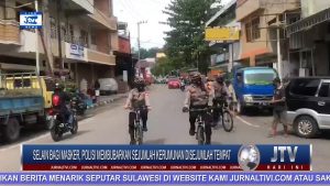 BERITA VIDEO : MENGGUNAKAN SEPEDA, PERSONIL POLRES TANA TORAJA KELILING MEMBAGIKAN MASKER KE WARGA DAN PEDAGANG