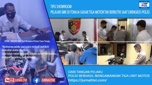 BERITA VIDEO : TIPU SHOWROOM, OKNUM PELAJAR SMK DI TORAJA GASAK TIGA MOTOR TAK BERKUTIK SAAT DIRINGKUS POLISI