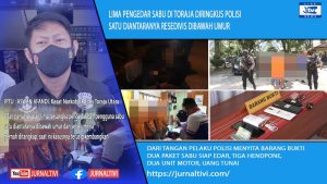 BERITA VIDEO : LIMA PENGEDAR SABU DI TORAJA DIRINGKUS POLISI, SATU DIANTARANYA DIBAWAH UMUR