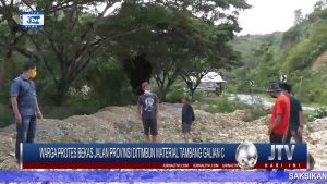 BERITA VIDEO : PULUHAN WARGA PROTES, TAMBANG GALIAN C BEROPERASI DIATAS LAHAN SENGKETA