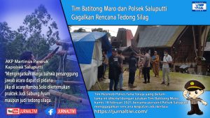 Tim Batitong Maro dan Polsek Saluputti Gagalkan Rencana Tedong Silaga