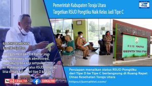 Pemerintah Kabupaten Toraja Utara Targetkan RSUD Pongtiku Naik Kelas Jadi Tipe C