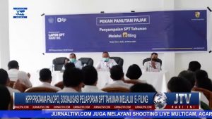 BERITA VIDEO : KPP PRATAMA PALOPO, SOSIALISASI PELAPORAN SPT TAHUNAN MELALUI  E-FILING