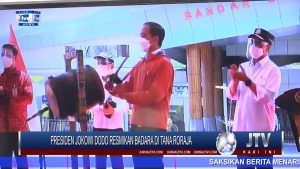 BERITA VIDEO : PRESIDEN JOKOWI DODO RESMIKAN BANDARA TORAJA