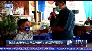BERITA VIDEO : SEMINAR MEMPERKENALKAN PRODUK KESEHATAN KE TENGAH MASYARAKAT