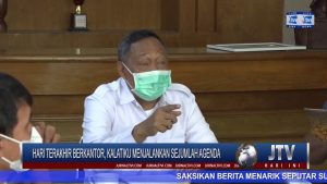 BERITA VIDEO : HARI TERAKHIR BERKANTOR, KALATIKU MENJALANKAN SEJUMLAH AGENDA