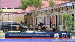 BERITA VIDEO : PENDAFTARAN CALON ANGGOTA POLRI DI POLRES MATENG MULAI DIBUKA