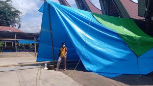 Polsek Sanggalangi’ Bongkar Arena Judi Sabung Ayam di Lembang Talulolo