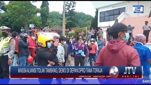 BERITA VIDEO : MASSA ALIANSI TOLAK TAMBANG, DEMO DI DEPAN KANTOR DPRD TANA TORAJA