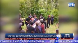 BERITA : VIDEO VIRAL…! PULUHAN WARGA MAKAMKAN JENAZAH TERPAPAR COVID-19 TANPA APD