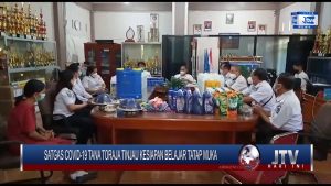 BERITA VIDEO : SEBELUM BELAJAR TATAP MUKA, SATGAS COVID-19 TANA TORAJA TINJAU KESIAPAN SMA N 1 MAKALE