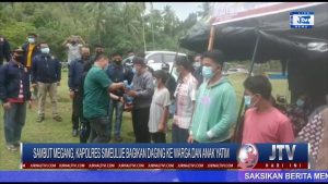 BERITA VIDEO : SAMBUT MEGANG, KAPOLRES SIMEULUE BAGIKAN DAGING KE WARGA DAN ANAK YATIM