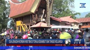 BERITA VIDEO : DUA JENAZAH KORBAN KKB TIBA DI TORAJA DISAMBUT ISAK TANGIS HISTERIS KELUARGA