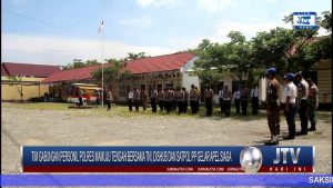 BERITA VIDEO : TIM GABUNGAN PERSONIL POLRES MAMUJU TENGAH BERSAMA TNI, DISHUB DAN SATPOL PP GELAR APEL SIAGA
