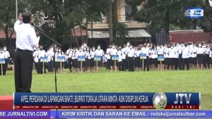 BERITA VIDEO : APEL PERDANA DI LAPANGAN BAKTI, BUPATI TORAJA UTARA MINTA  ASN DISIPLIN KERJA