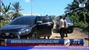 BERITA VIDEO : KAPOLDA SULBAR PANTAU POS PENGAMANAN JELANG LEBARAN