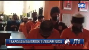 BERITA VIDEO : 10 PELAKU PENCABULAN ANAK DIBAWAH UMUR, DIRINGKUS TIM SAT RESKRIM POLRES PASANGKAYU