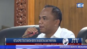 BERITA VIDEO : KETUA DPRD TORUT BANTAH BERITA TAK BERETIKA SAAT PARIPURNA
