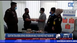 BERITA VIDEO : KEJARI TANA TORAJA KEMBALI BERHASIL MENGEMBALIKAN UANG 2,7 M DARI TAGIHAN KREDIT MACET NASABAH BRI
