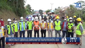 BERITA VIDEO : KUNKER KE TORAJA, PLT. GUBERNUR SULSEL DIDAMPINGI WABUP TORUT TINJAU PHJD POROS RANTEPAO – SA’DAN
