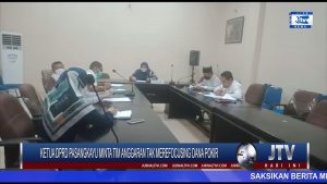 BERITA VIDEO : KETUA DPRD PASANGKAYU MINTA TIM ANGGARAN TAK MEREFOCUSING DANA POKIR