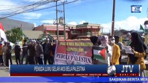 BERITA VIDEO : PEMUDA MUHAMMADYAH LUWU GELAR AKSI BELA PALESTINA