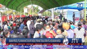 BERITA VIDEO : ABAIKAN PROKES, PELAYANAN KANTOR BUPATI MOBILE PEMKAB TORAJA UTARA PICU KERUMUNAN WARGA