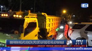 BERITA VIDEO : MINIM PARKIRAN HINGGA PICU KEMACETAN, DPRD SOROTI ALIH FUNGSI REST AREA JADI PASAR MALAM