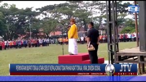 BERITA VIDEO : BUPATI SEBUT KEPALA DINAS TAK PAHAM ADAT TORAJA SAAT APEL, VIRAL DIMEDIA SOSIAL