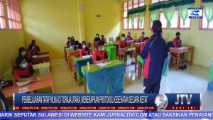 BERITA VIDEO : DIIJINKAN MELAKSANAKAN BELAJAR TATAP MUKA, SEJUMLAH SEKOLAH  DI TORUT TERAPKAN PROKES SECARA KETAT