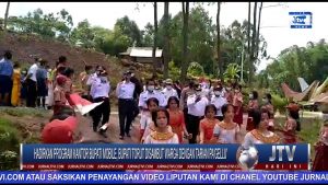 BERITA VIDEO : HADIRKAN PROGRAM KANTOR BUPATI MOBILE, BUPATI TORUT DISAMBUT WARGA DENGAN TARIAN PA’GELLU’