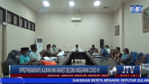 BERITA VIDEO : DPRD PASANGKAYU AJUKAN HAK ANGKET UNTUK SELIDIKI ANGGARAN COVID-19