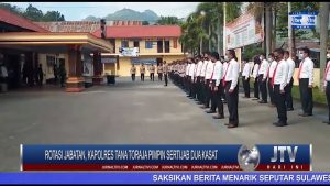BERITA VIDEO : ROTASI JABATAN, KAPOLRES TANA TORAJA PIMPIN SERTIJAB DUA KASAT