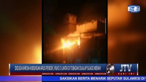 BERITA VIDEO : DIDUGA KARENA HUBUNGAN ARUS PENDEK, RUKO 3 LANTAI DI TOBADAK DILALAP SIJAGO MERAH